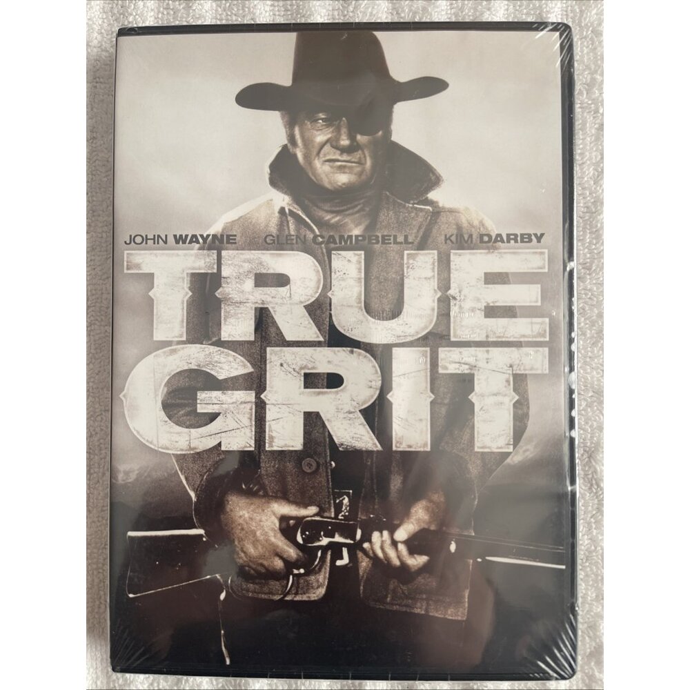 True Grit DVD John Wayne Glen Campbell - New & Sealed